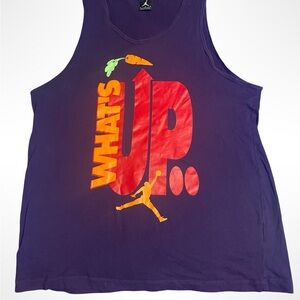Jordan/ Air Jordan 2 side‎ sleevless tee shirt men’s size large